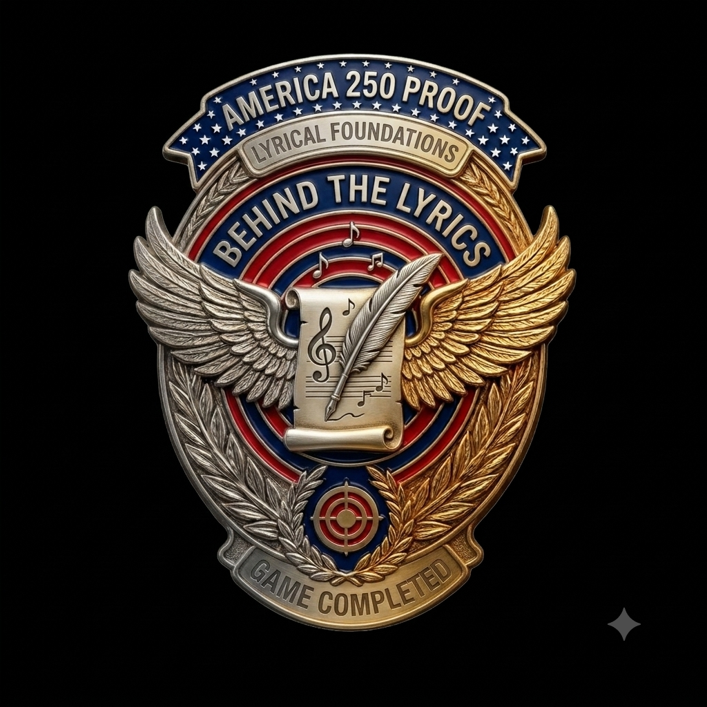 America 250 Proof Behind the Lyrics